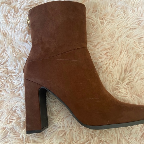 JustFab Block Booties - Picture 3 of 5